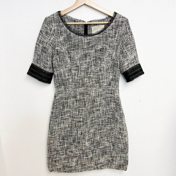 Jason Wu - Black & White Tweed Resort 2011  Dress Sz 8 - Picture 1 of 13